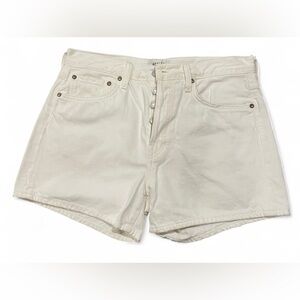 Agolde - women’s Cream Jean Shorts